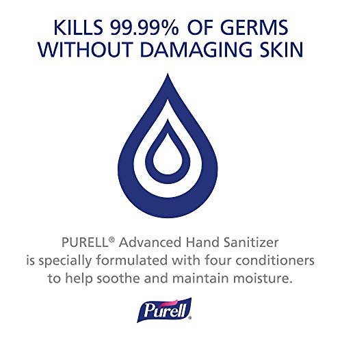 PURELL Advanced Hand Sanitizer Refreshing Gel, 8 fl oz Pump Bottle (Pack of 6) -... - Image 7