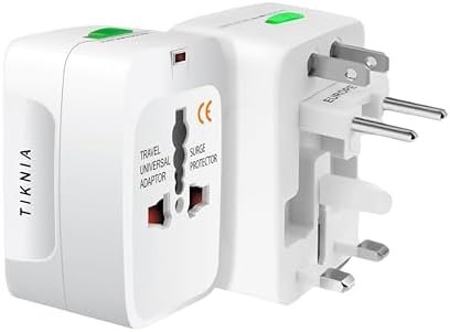 Travel Adapter, Worldwide All in One European Universal Adaptor, International W... - Image 2