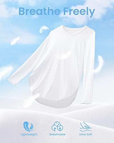 G4Free Women's UPF 50+ UV Shirts Long Sleeve Workout Sun Shirt Outdoor Gym Hikin... - Image 4