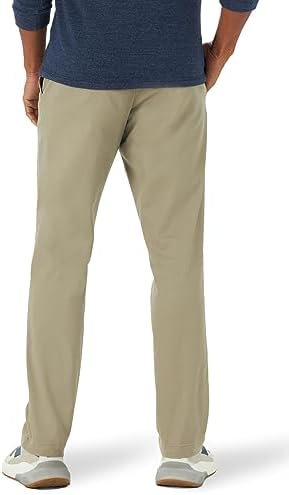 Lee Men's Extreme Motion Flat Front Relaxed Taper Pant - Image 4