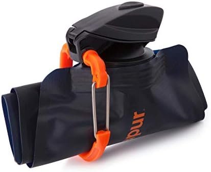 Vapur Flexible, Collapsible Wide Mouth Anti-Bottle with Detachable Carabiner - Image 3