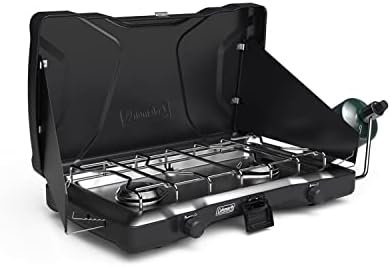 Coleman Triton 2-Burner Propane Camping Stove, Portable Camping Grill/Stove with... - Image 2