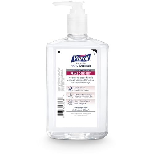 PURELL PRIME DEFENSE Advanced Hand Sanitizer, 85%, Maximum Strength Formula, 12 ... - Image 3