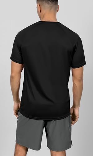 ODODOS Men's Quick Dry Short Sleeve Shirts UPF 50+ Sun Protection SPF Athletic T... - Image 4