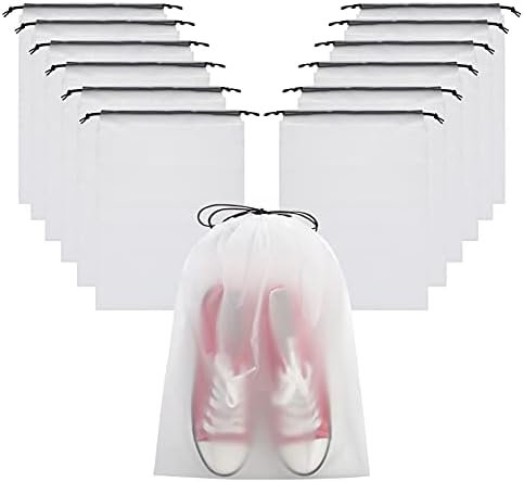 Vorspack Transparent Shoe Bags for Travel Large Clear Shoes Organizers Storage P... - Image 2