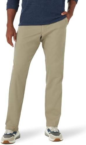 Lee Men's Extreme Motion Flat Front Relaxed Taper Pant - Image 2