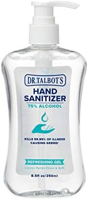Dr. Talbot's Refreshing Gel Hand Sanitizer With Easy Pump, Fragrance Free, 8.5 F... - Image 2