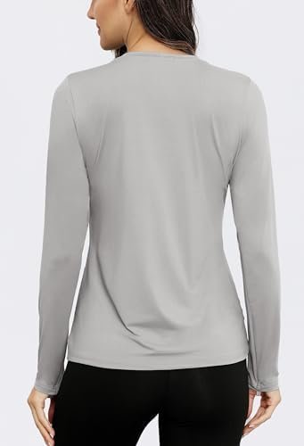 PINSPARK Women Sun Shirt Long Sleeve Quick Dry Hiking Shirts with Thumbholes UPF... - Image 5