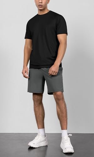 ODODOS Men's Quick Dry Short Sleeve Shirts UPF 50+ Sun Protection SPF Athletic T... - Image 5