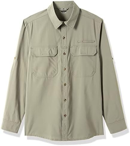 Outdoor Ventures Men's UPF 50+ UV Sun Protection Shirt, Long Sleeve Hiking Fishi... - Image 8