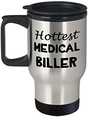 Appreciation Office Gifts for Hottest Medical Biller - Travel Mug Coffee Tumbler... - Image 4