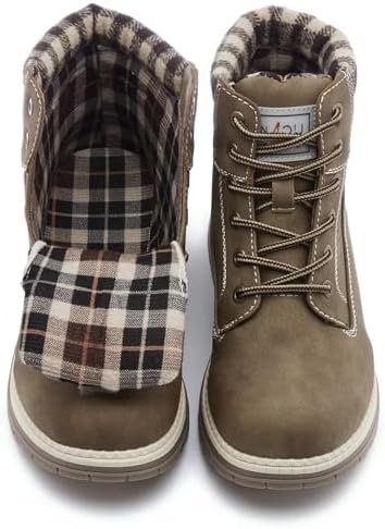 ANJOUFEMME Work Hiking Boots for Women Waterproof - Womens Outdoor Ankle Boots L... - Image 8