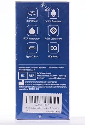 Ortizan Portable Bluetooth Speakers, IPX7 Waterproof Wireless Speaker with 24W L... - Image 12