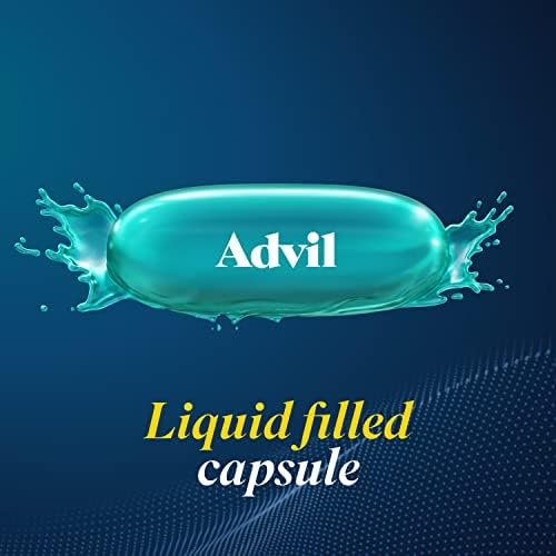 Advil Liqui-Gels Pain Reliever and Fever Reducer, Pain Medicine for Adults with ... - Image 7