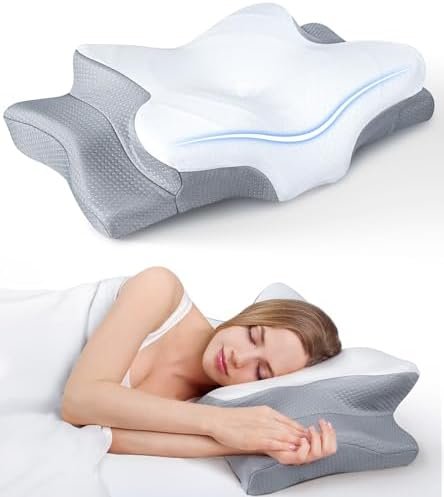 Ultra Pain Relief Cooling Pillow for Neck Support, Adjustable Cervical Pillow Co... - Image 2