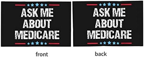 Ask Me About Medicare Flag Health Insurance Consultant Car Flags 12 X 18 Inch Do... - Image 4