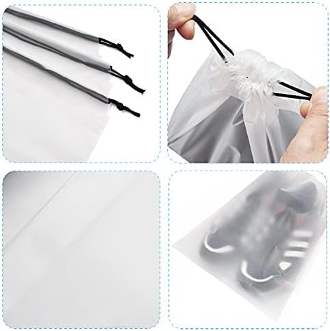 Vorspack Transparent Shoe Bags for Travel Large Clear Shoes Organizers Storage P... - Image 4