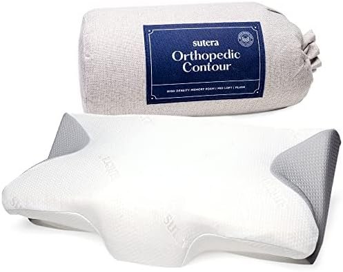 SUTERA - Dream Deep Contour Memory Foam Pillow, Orthopedic Cervical Support for ... - Image 9