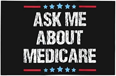 Ask Me About Medicare Flag Health Insurance Consultant Car Flags 12 X 18 Inch Do... - Image 9