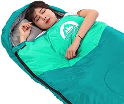 SWTMERRY Sleeping Bag 3 Seasons (Summer, Spring, Fall) Warm & Cool Weather - Lig... - Image 5