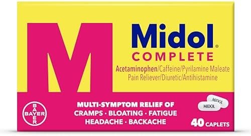 Midol Complete Menstrual Pain Relief Caplets, 40 Count - Provides Cramp, Headach... - Image 13