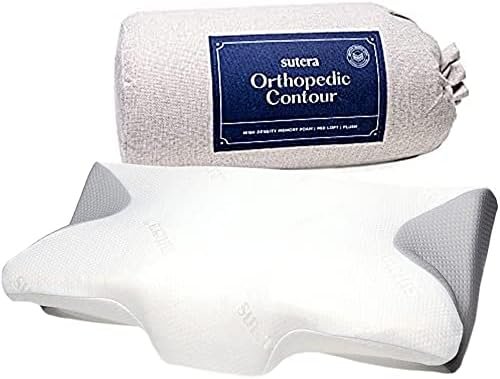 SUTERA - Dream Deep Contour Memory Foam Pillow, Orthopedic Cervical Support for ... - Image 2
