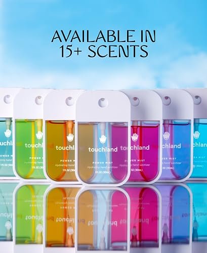 Touchland Power Mist Hydrating Hand Sanitizer FRESH 3-PACK | Mint, Citrus, Lemon... - Image 8
