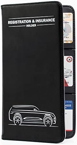 CANOPUS Car Registration and Insurance Holder, Car Document Holder, Vehicle Glov... - Image 2