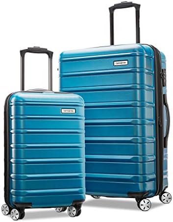 Samsonite Omni 2 Hardside Expandable Luggage with Spinner Wheels, Caribbean Blue... - Image 2