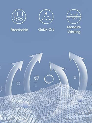 5 Pack Men's Dry Fit Moisture Wicking Tech Performance Mesh Quick Dry Active Ath... - Image 6