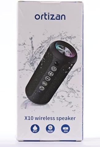 Ortizan Portable Bluetooth Speakers, IPX7 Waterproof Wireless Speaker with 24W L... - Image 9