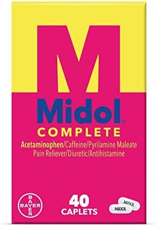 Midol Complete Menstrual Pain Relief Caplets, 40 Count - Provides Cramp, Headach... - Image 2
