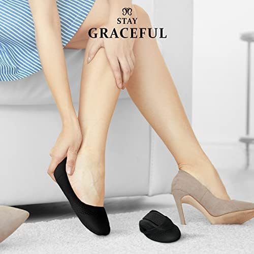 Foldable Stretch Knit Travel Slip-On Round Toe Ballet Flats with Packable Zipper... - Image 7