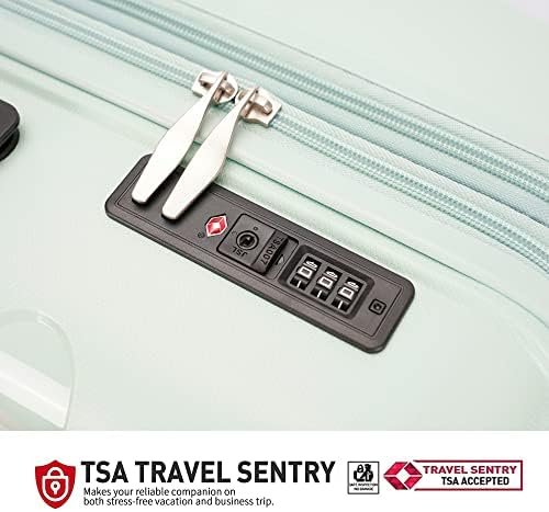 3-piece set luggage with scratch-resistant PP material, expandable((all 20 24 28... - Image 5