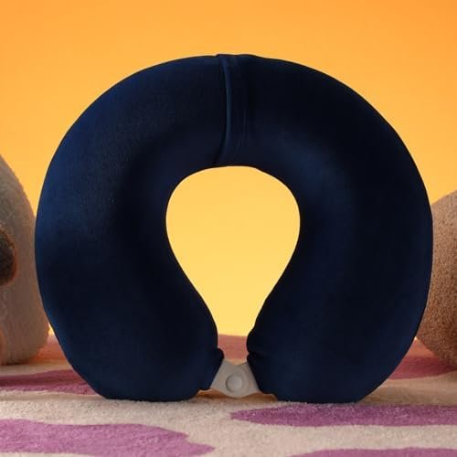 MINISO Neck Pillow for Travel U Shape Memory Foam Support Neck and Head Suitable... - Image 3