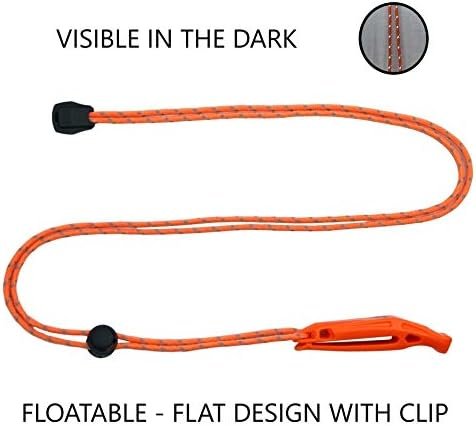 Emergency Whistles with Lanyard Safety Whistle Survival Shrill Loud Blast for Ka... - Image 7