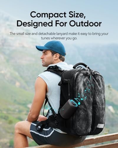 Portable Bluetooth Speaker with Lights,Powerful Crystal Clear Sound,IPX5 Waterpr... - Image 5