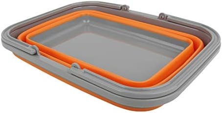2 Pack Collapsible Sink with 2.25 Gal / 8.5L Each Wash Basin for Washing Dishes,... - Image 3