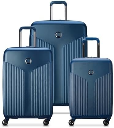 DELSEY Paris Comete 3.0 Hardside Expandable Luggage with Spinner Wheels, Blue, 3... - Image 2