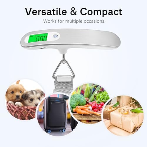 Rechargeable Luggage Scale with Strap & Type-C Port - Portable, Digital, High-Pr... - Image 6