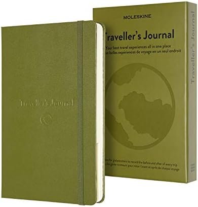 Moleskine Passion Journal, Travel, Hard Cover, Large (5" x 8.25") Elm Green, 400... - Image 3