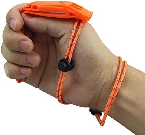 Emergency Whistles with Lanyard Safety Whistle Survival Shrill Loud Blast for Ka... - Image 3
