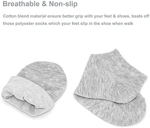 10 Pairs Low Cut Disposable Socks for Travel Portable Stretchy Cotton Blend Sock... - Image 7