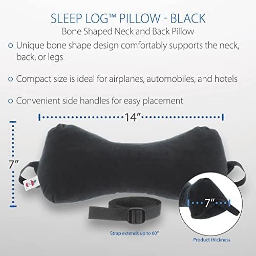 Core Products Sleep Log Bone Shaped Chiropractic Neck and Back Pillow for Cervic... - Image 9