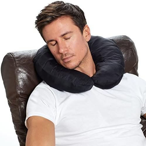 Weatherproof Mens Puffer Jackets - Packable Travel Neck Pillow Alternative Down ... - Image 7