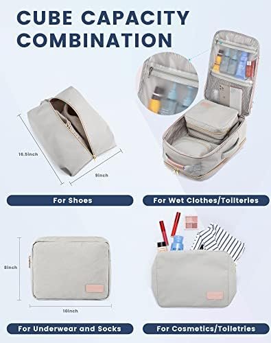 LOVEVOOK Carry on Travel Backpack, 40L Waterproof Large 17inch Laptop Luggage Da... - Image 6