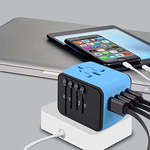 International Travel Adapter Universal Power Adapter Worldwide All in One 4 USB ... - Image 3