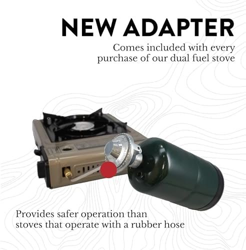 Gas One GS-3400P Propane or Butane Stove Dual Fuel Stove Portable Camping Stove ... - Image 6
