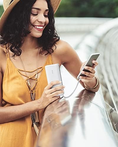 VRURC Portable Charger, 22.5W Fast Charging Power Bank with Built-in Cables & AC... - Image 9