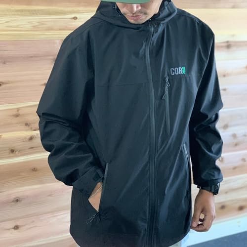 COR Surf Men's Packable Travel Rain Jacket | The Ultimate All-Round Rain Coat fo... - Image 8